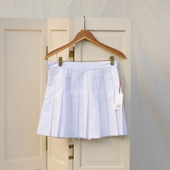 American Apparel White Tennis Skirt - Picture 5 of 5